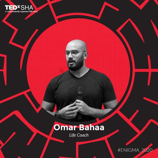 omar-bahaa speaker in tedxsha enigma event