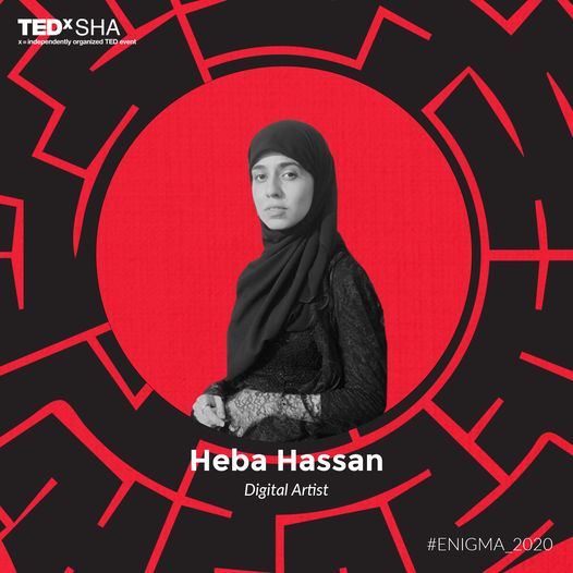 heba-hassan speaker in tedxsha enigma event