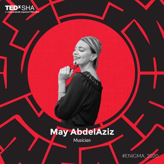 may-abdelaziz speaker in tedxsha enigma event