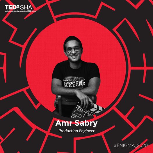 amr-sabry speaker in tedxsha enigma event